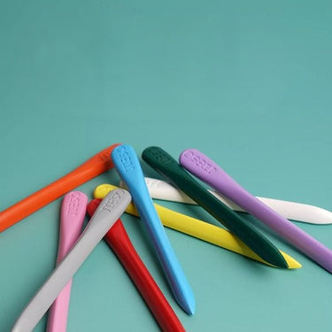 EcoColor | Dibujar colorido y seguro - 36 rotuladores de tiza borrables para niños